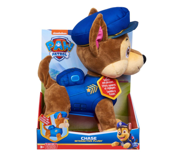 Spin Master Psi Patrol Pluszak Interaktywny Chase - 1059374 - zdjęcie